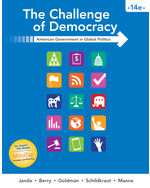 eTextbook: The Challenge of Democracy: American Government in Global Politics