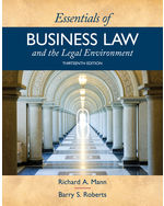 eTextbook: Essentials of Business Law and the Legal Environment