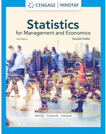 MindTap for Keller's Statistics for Management and Economics, 1 term Instant Access