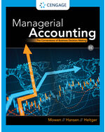 Managerial Accounting: The Cornerstone of Business Decision Making 8th Edition by Maryanne M. Mowen/Don R. Hansen/Dan L. Heitger