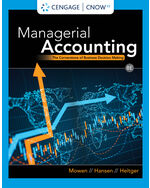CNOWv2 for Mowen/Hansen/Heitger’s Managerial Accounting: The Cornerstone of Business Decision Making, 1 term Instant Access