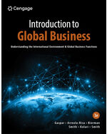 MindTap for Gaspar/Kolari/Smith/Bierman/Smith/Arreola-Risa's Introduction to Global Business: Understanding the International Environment & Global Business Functions, 1 term Instant Access