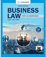 Business Law: Text & Exercises 10th Edition by Roger LeRoy Miller