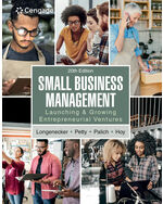 Small Business Management: Launching & Growing Entrepreneurial Ventures 20th Edition by Justin G. Longenecker/J. William Petty/Leslie E. Palich/Frank Hoy
