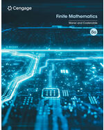 Finite Mathematics 8th Edition by Stefan Waner/Steven Costenoble