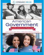 Cengage Infuse for Wilson/Dilulio/Bose/Levendusky's American Government: Institutions & Policies, 1 term Instant Access