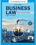 Cengage Infuse for Miller's Business Law Texts & Exercises, 1 term Instant Access