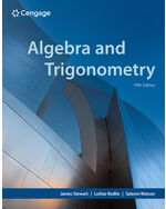 WebAssign for Stewart/Redlin/Watson's Algebra and Trigonometry, Single-Term Instant Access