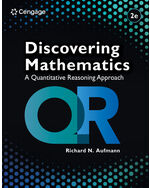 WebAssign for Aufmann's Discovering Mathematics: A Quantitative Reasoning Approach, Single-Term Instant Access