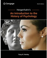 Hergenhahn's An Introduction to the History of Psychology 9th Edition by Tracy Henley