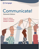 MindTap for Verderber/Sellnow's Communicate!, 1 term Instant Access