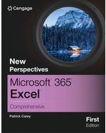 eBook: New Perspectives Collection, Microsoft® 365® & Excel® Comprehensive