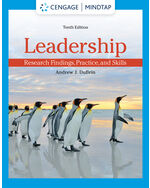 International MindTap Instant Access for Dubrin's Leadership: Research Findings, Practice, and Skills