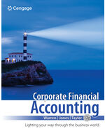 CNOWv2 for Warren/Jones/Tayler’s Corporate Financial Accounting, 1 term Instant Access