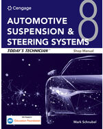 Today's Technician: Automotive Suspension & Steering Systems Shop Manual