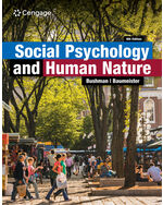MindTap for Bushman/Baumeister's Social Psychology and Human Nature, 1 term Instant Access Card