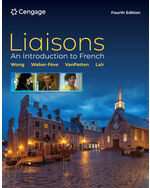 MindTap for Wong/Weber-Feve/Lair's Liaisons: Introductory French, 4 term Instant Access