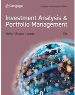 International MindTap Instant Access for Reilly/Brown/Leeds’ Investment Analysis and Portfolio Management