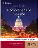 CNOWv2 for Young/Persellin/Nellen/Cuccia/Maloney/Lassar/Cripe's South-Western Federal Taxation 2025: Comprehensive, 2 terms Instant Access
