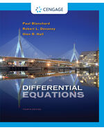 Student Solutions Manual for Blanchard/Devaney/Hall's Differential Equations, 4th
