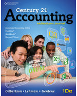 Recycling Problems Working Papers, Student Edition for Gilbertson/Lehman's Century 21 Accounting: Multicolumn Journal, 10th