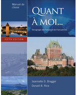 Audio CD (Stand Alone) for Bragger/Rice's Quant à moi, 5th