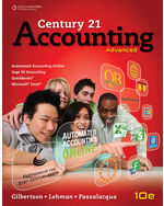 Recycling Problems Working Papers for Gilbertson/Lehman/Passalacqua's Century 21 Accounting: Advanced, 10th