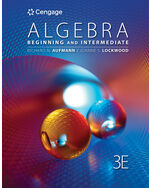 Intermediate eBook for Aufmann/Lockwood's Algebra: Beginning and Intermediate