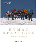 Product Support Web Site for Reece's Human Relations: Principles and Practices, 7th