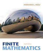 Student Solutions Manual for Rolf's Finite Mathematics, 8th