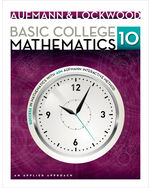 Student Solutions Manual for Aufmann/Lockwood's Basic College Math: An Applied Approach, 10th