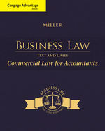 MindTap Business Law with Digital Video Library, 1 term (6 months) Instant Access for Miller's Cengage Advantage Books: Business Law: Text & Cases - Commercial Law for Accountants