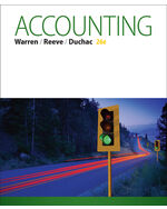 Working Papers, Chapters 18-26 for Warren/Reeve/Duchac's Accounting, 26th