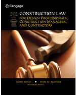 MindTap Engineering, 1 term (6 months) Instant Access for Sweet/Schneier/Wentz's Construction Law for Design Professionals, Construction Managers and Contractors