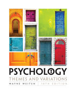 MindTap Psychology, 1 term (6 months) Instant Access for Weiten's Psychology: Themes and Variations