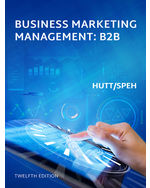 MindTap Marketing, 1 term (6 months) Instant Access for Hutt/Speh's Business Marketing Management B2B