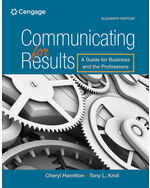 MindTap Communication, 1 term (6 months) Instant Access for Hamilton's Communicating for Results: A Guide for Business and the Professions