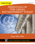 MindTap Business Law, 1 term (6 months) Instant Access for Miller’s Advantage Book: Essentials of the Legal Environment Today