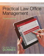 MindTap Paralegal, 1 term (6 months) Instant Access for Traina Donnes’ Practical Law Office Management