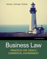 MindTap Business Law, 1 term (6 months) Instant Access for Twomey/Jennings/Greene's Business Law: Principles for Today's Commercial Environment