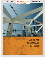MindTap Engineering, 1 term (6 months) Instant Access for Goodno/Gere's Statics and Mechanics of Materials