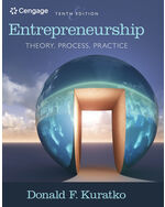 MindTap Management, 1 term (6 months) Instant Access for Kuratko's  Entrepreneurship: Theory, Process, Practice