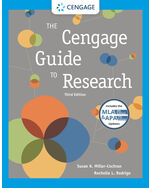 MindTap English, 1 term (6 months) Instant Access for Miller-Cochran/Rodrigo's Cengage Guide to Research
