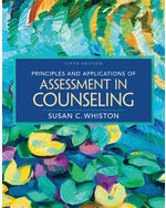 MindTap Counseling, 1 term (6 months) Instant Access for Whiston's Principles and Applications of Assessment in Counseling