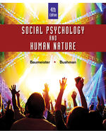 MindTap Psychology, 1 term (6 months) Instant Access for Baumeister/Bushman's Social Psychology and Human Nature