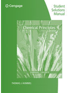 Student Solutions Manual for Zumdahl/DeCoste's Chemical Principles, 8th