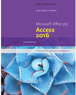 eBook for Shellman/Vodnik’s New Perspectives Microsoft® Office 365 & Access 2016: Comprehensive