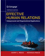 MindTap Management, 1 term (6 months) Instant Access for Reece/Reece's Effective Human Relations: Interpersonal And Organizational Applications