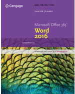eBook for Shaffer/Pinard’s New Perspectives Microsoft® Office 365 & Word 2016: Comprehensive