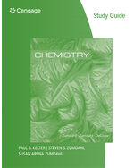 Study Guide for Zumdahl/Zumdahl/DeCoste’s Chemistry, 10th Edition
